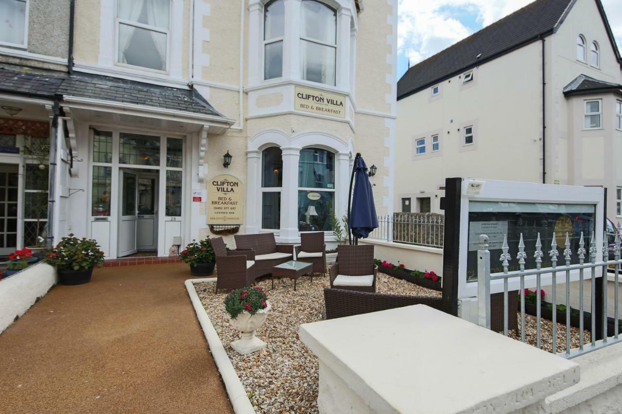 Clifton Villa Guest House Llandudno Buitenkant foto
